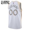 NBA Børn Trøje Chicago Bulls Custom 2024-25 Nike City Edition Hvid Swingman